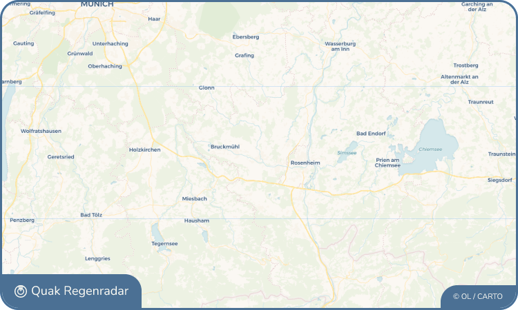 Quak Regenradar-Widget Bad Aibling