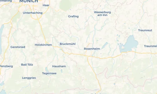 Regenradar Vorschaubild - Aktuelle Niederschläge in Bad Aibling und Umgebung