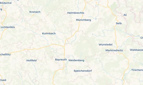 Regenradar Vorschaubild - Aktuelle Niederschläge in Bad Berneck und Umgebung