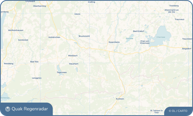 Regenradar-Widget für Bad Feilnbach