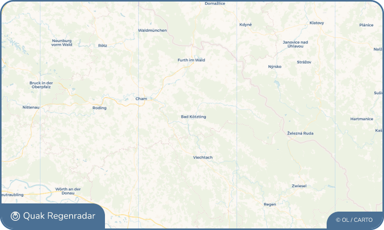 Regenradar-Widget für Bad Kötzting