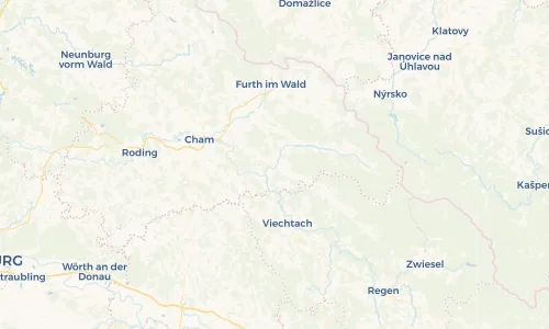 Regenradar Vorschaubild - Aktuelle Niederschläge in Bad Kötzting und Umgebung