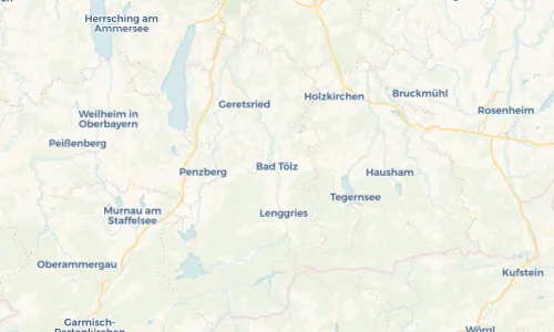 Regenradar Vorschaubild - Aktuelle Niederschläge in Bad Tölz und Umgebung