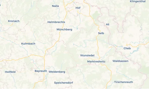 Regenradar Vorschaubild - Aktuelle Niederschläge in Bad Weißenstadt und Umgebung