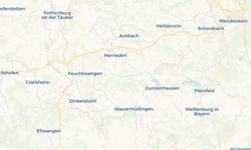 Regenradar Vorschaubild - Aktuelle Niederschläge in Bechhofen und Umgebung
