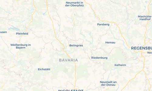 Regenradar Vorschaubild - Aktuelle Niederschläge in Beilngries und Umgebung