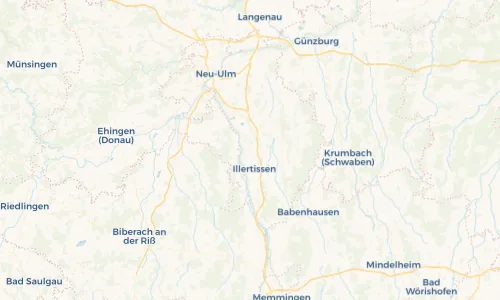 Regenradar Vorschaubild - Aktuelle Niederschläge in Bellenberg und Umgebung