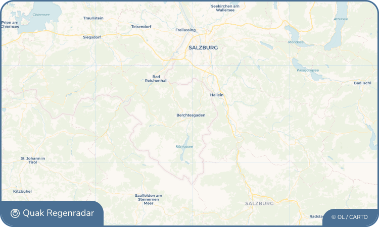 Regenradar-Widget für Berchtesgaden