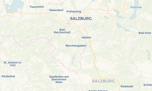 Regenradar Vorschaubild - Aktuelle Niederschläge in Berchtesgaden und Umgebung