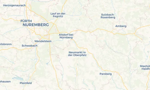 Regenradar Vorschaubild - Aktuelle Niederschläge in Berg bei Neumarkt in der Oberpfalz und Umgebung