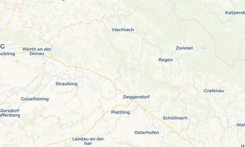 Regenradar Vorschaubild - Aktuelle Niederschläge in Bernried und Umgebung