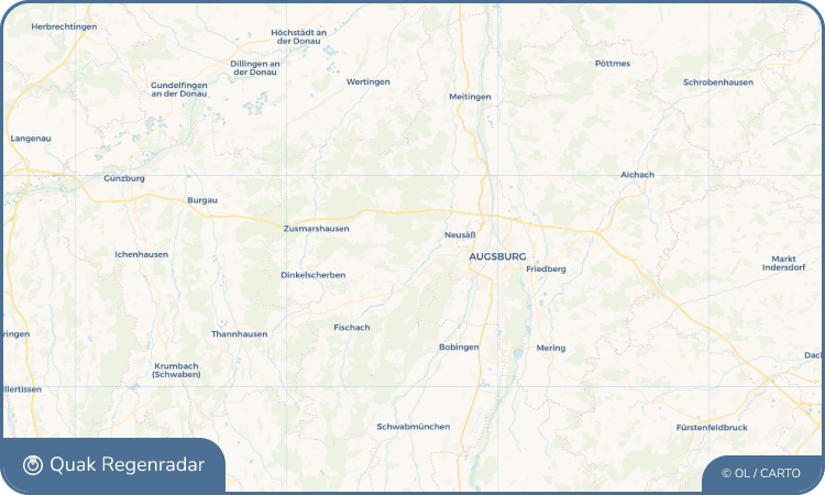 Quak Regenradar-Widget Biburg