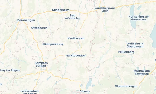 Regenradar Vorschaubild - Aktuelle Niederschläge in Biessenhofen und Umgebung
