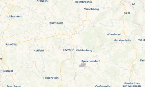 Regenradar Vorschaubild - Aktuelle Niederschläge in Bindlach und Umgebung
