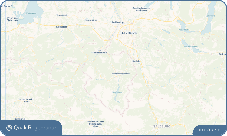 Regenradar-Widget für Bischofswiesen
