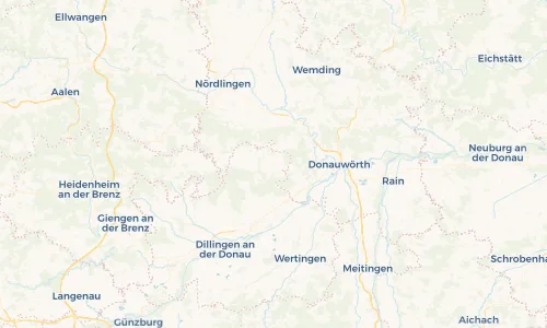Regenradar Vorschaubild - Aktuelle Niederschläge in Bissingen und Umgebung
