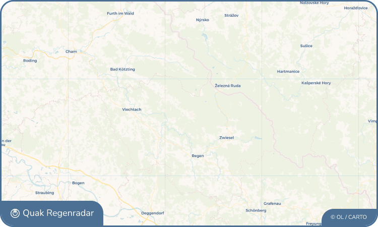 Quak Regenradar-Widget Bodenmais
