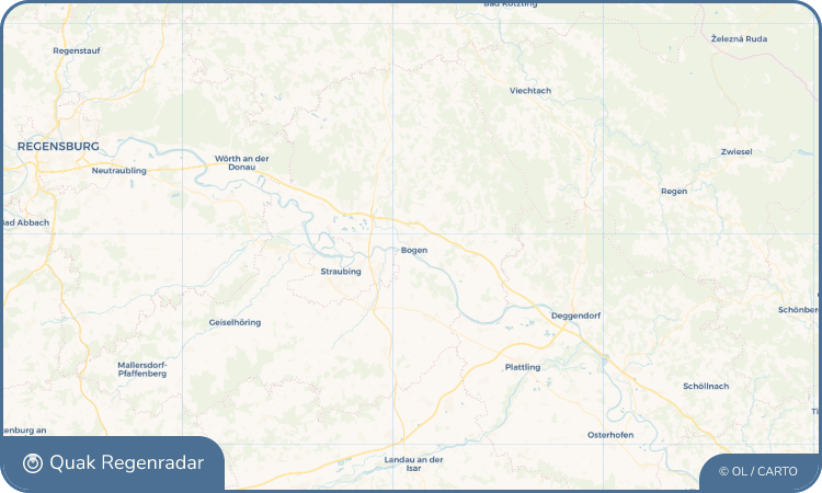 Quak Regenradar-Widget Bogen
