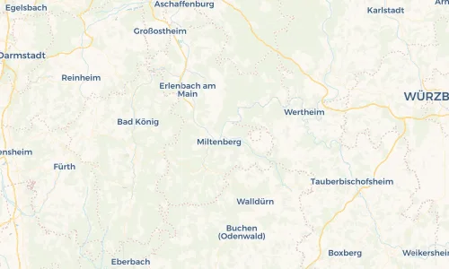 Regenradar Vorschaubild - Aktuelle Niederschläge in Bürgstadt und Umgebung