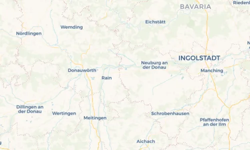 Regenradar Vorschaubild - Aktuelle Niederschläge in Burgheim und Umgebung