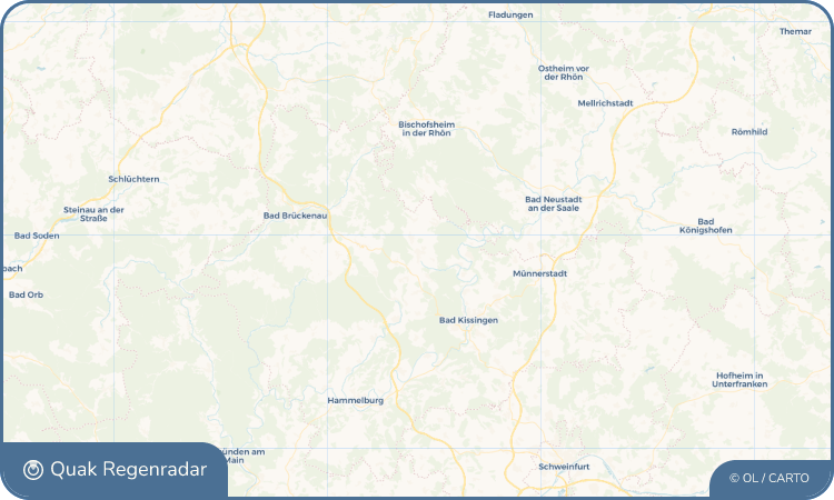 Quak Regenradar-Widget Burkardroth