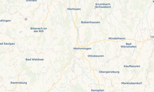 Regenradar Vorschaubild - Aktuelle Niederschläge in Buxheim und Umgebung