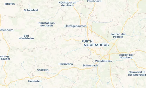 Regenradar Vorschaubild - Aktuelle Niederschläge in Cadolzburg und Umgebung