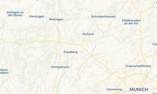 Regenradar Vorschaubild - Aktuelle Niederschläge in Dasing und Umgebung