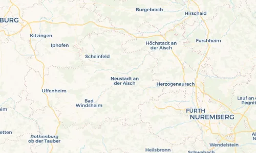 Regenradar Vorschaubild - Aktuelle Niederschläge in Diespeck und Umgebung