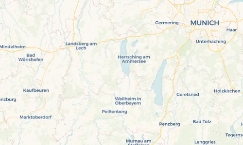 Regenradar Vorschaubild - Aktuelle Niederschläge in Dießen am Ammersee und Umgebung