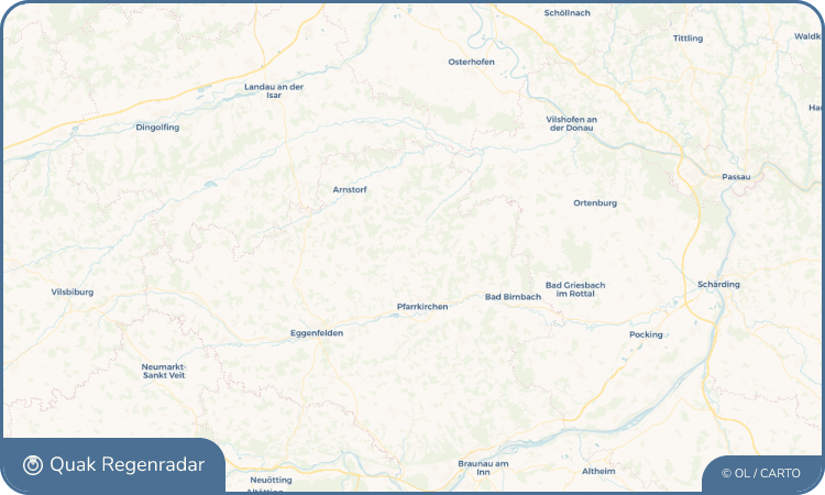 Quak Regenradar-Widget Dietersburg
