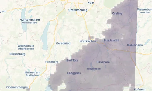 Regenradar Vorschaubild - Aktuelle Niederschläge in Dietramszell und Umgebung