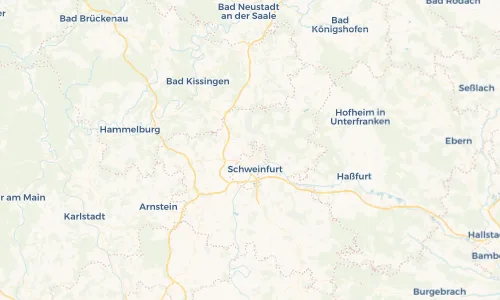 Regenradar Vorschaubild - Aktuelle Niederschläge in Dittelbrunn und Umgebung