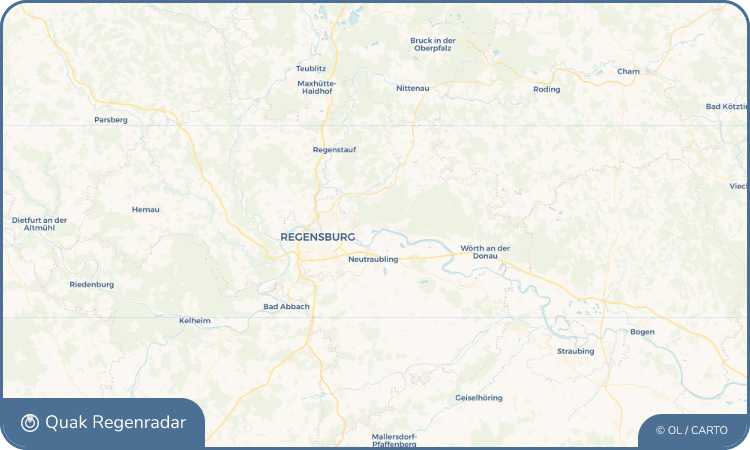 Quak Regenradar-Widget Donaustauf