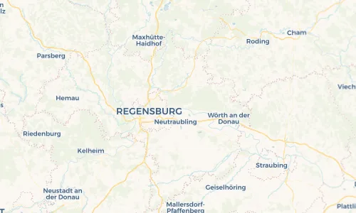 Regenradar Vorschaubild - Aktuelle Niederschläge in Donaustauf und Umgebung