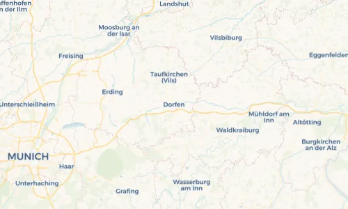 Regenradar Vorschaubild - Aktuelle Niederschläge in Dorfen und Umgebung