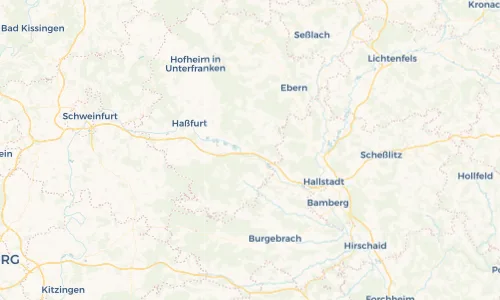 Regenradar Vorschaubild - Aktuelle Niederschläge in Ebelsbach und Umgebung