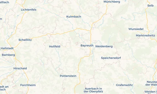 Regenradar Vorschaubild - Aktuelle Niederschläge in Eckersdorf und Umgebung