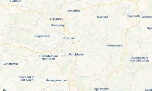 Regenradar Vorschaubild - Aktuelle Niederschläge in Eggolsheim und Umgebung