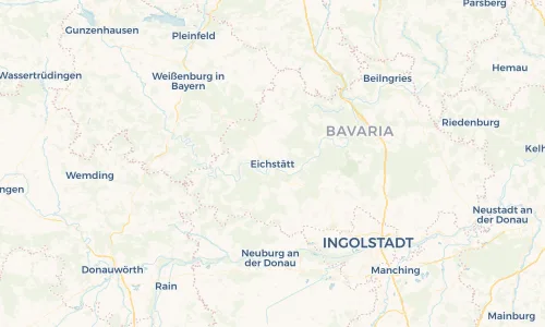 Regenradar Vorschaubild - Aktuelle Niederschläge in Eichstätt und Umgebung