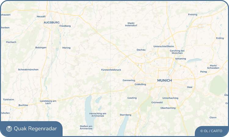 Quak Regenradar-Widget Emmering