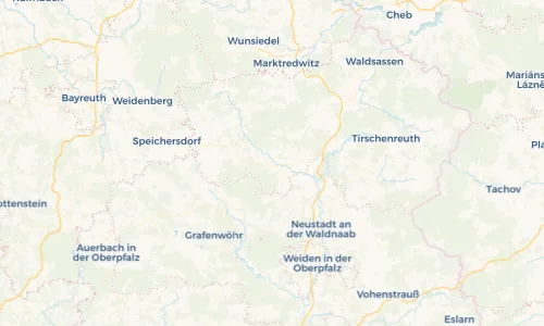 Regenradar Vorschaubild - Aktuelle Niederschläge in Erbendorf und Umgebung