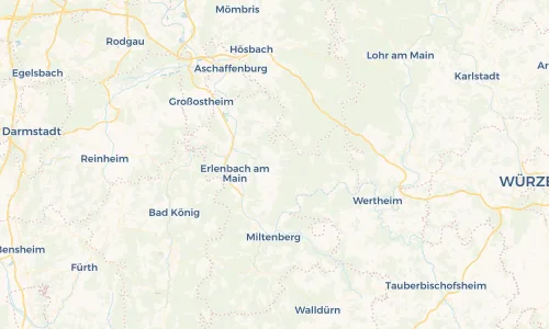 Regenradar Vorschaubild - Aktuelle Niederschläge in Eschau und Umgebung