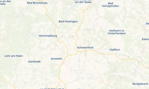 Regenradar Vorschaubild - Aktuelle Niederschläge in Euerbach und Umgebung