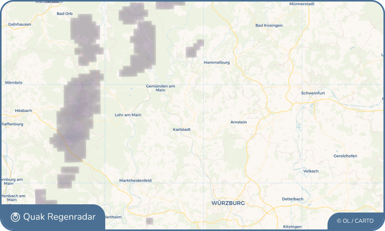 Quak Regenradar-Widget Eußenheim
