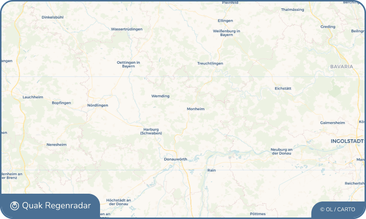 Regenradar-Widget für Flotzheim