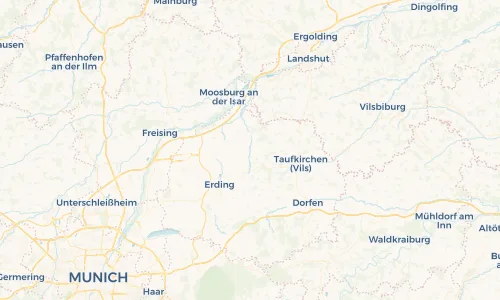 Regenradar Vorschaubild - Aktuelle Niederschläge in Fraunberg und Umgebung