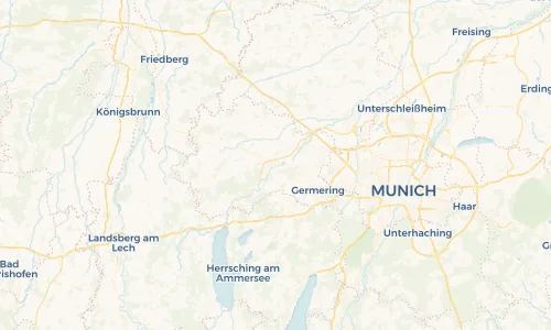 Regenradar Vorschaubild - Aktuelle Niederschläge in Fürstenfeldbruck und Umgebung