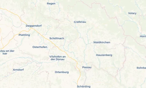 Regenradar Vorschaubild - Aktuelle Niederschläge in Fürstenstein und Umgebung