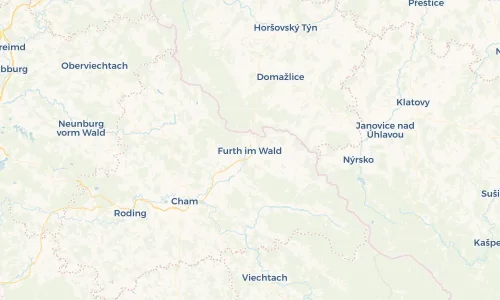 Regenradar Vorschaubild - Aktuelle Niederschläge in Furth im Wald und Umgebung